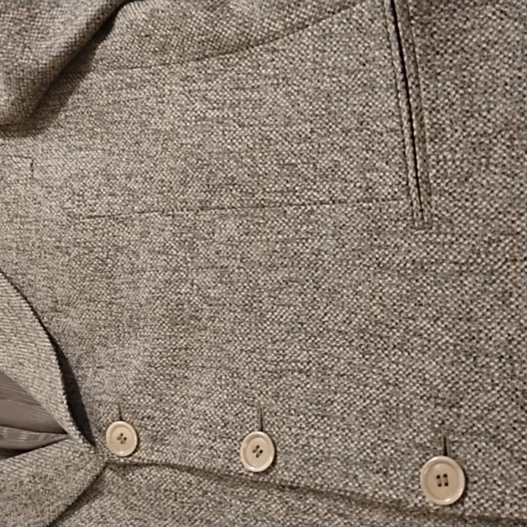 Ermengildo Zegna Made in Switzerland Wool Tweed Sport Coat Suit Jacket Lined - Picture 9 of 15